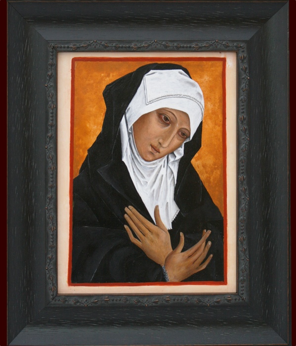 The Virgin of Sorrows (after Simon Marmion) 2007